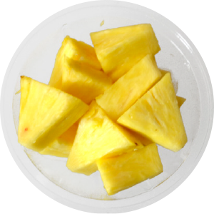 Tarrina de piña